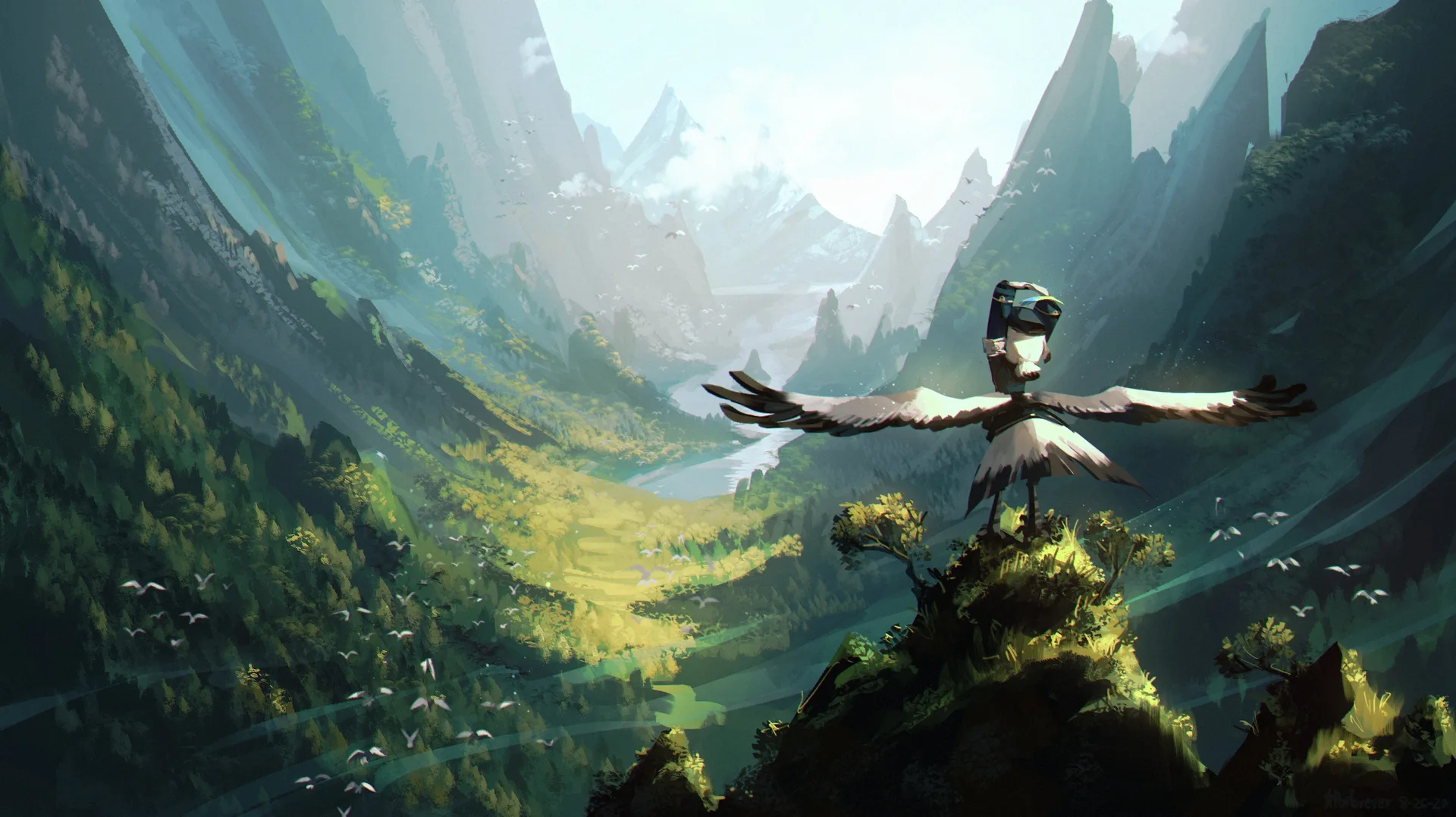 Porforever · original characters · fantasy art · plants