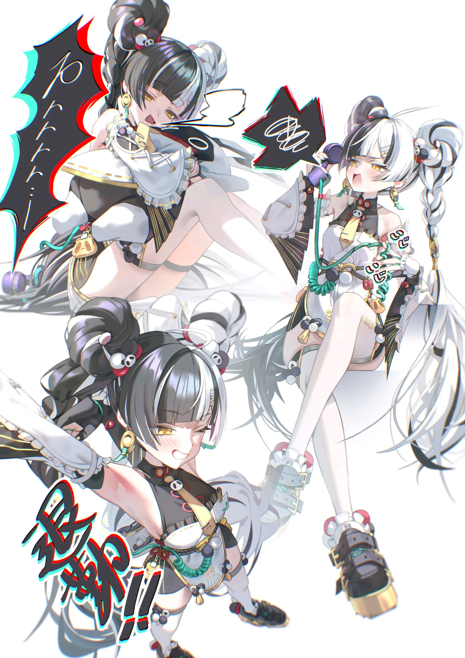 Dialyn (Zenless Zone Zero) · white stockings · armpits · Nagomi Naka