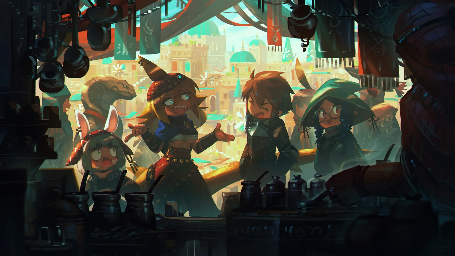 Porforever · fantasy art · original characters · women