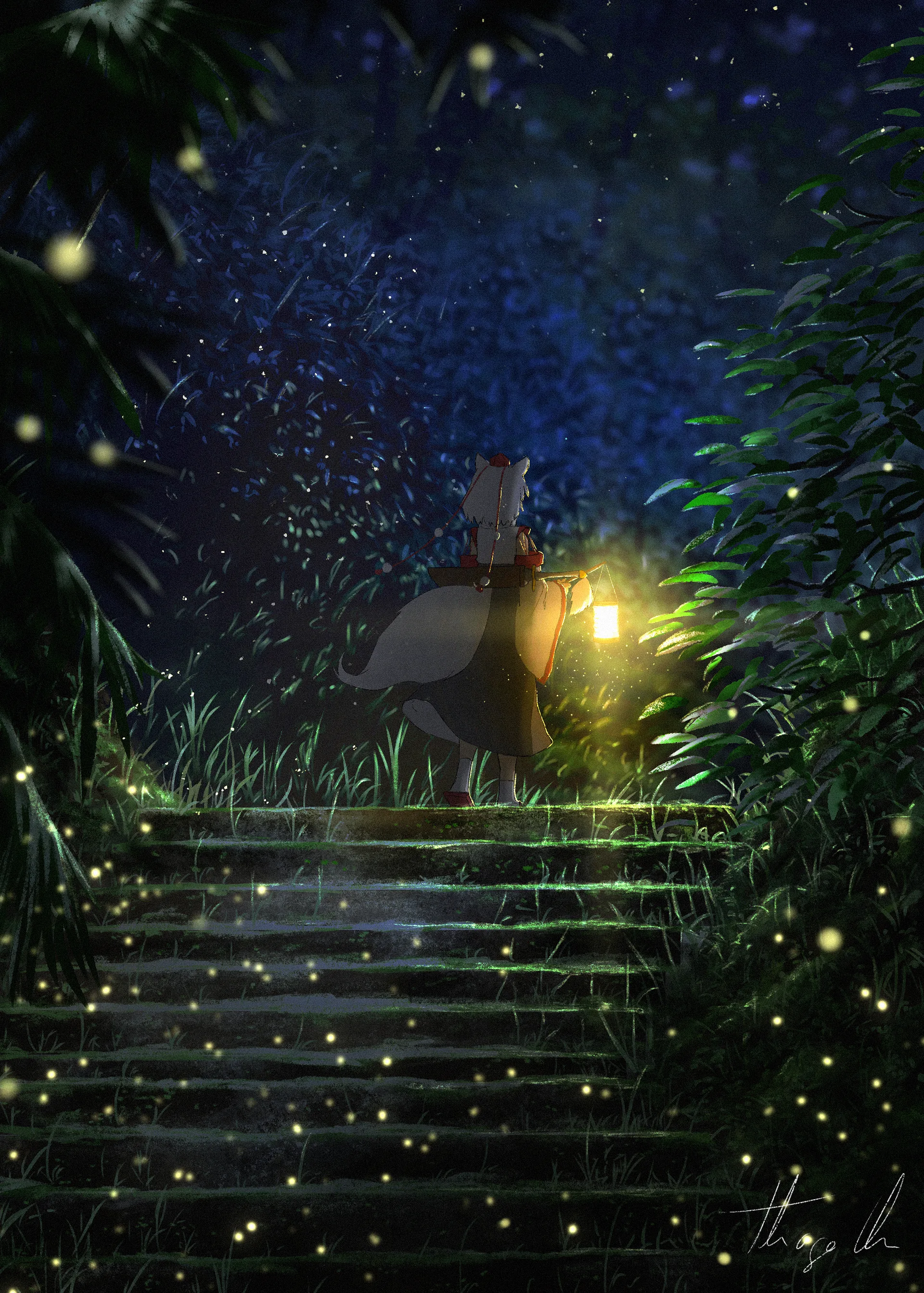 Oubachiago · Touhou · plants · Inubashiri Momiji