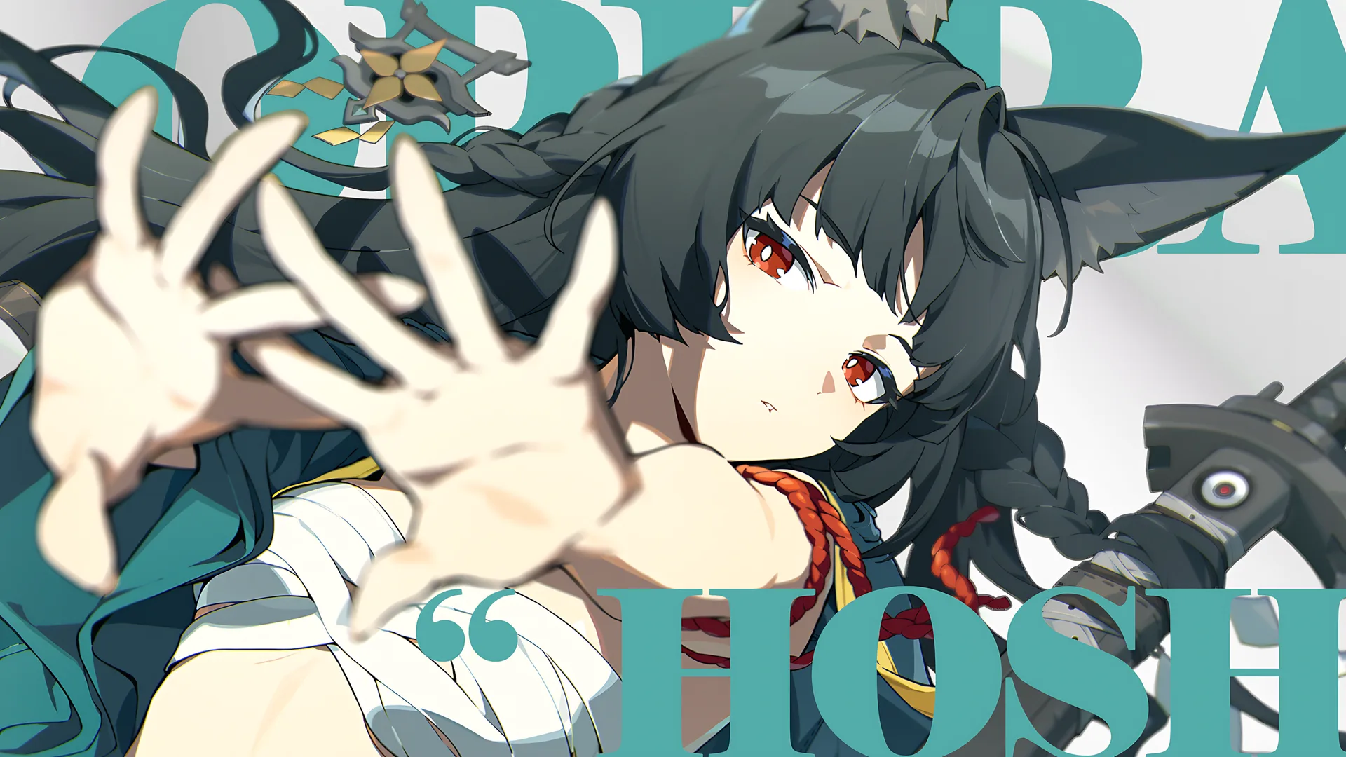 Miyabi (Zenless Zone Zero) · Zenless Zone Zero · sarashi · simple background