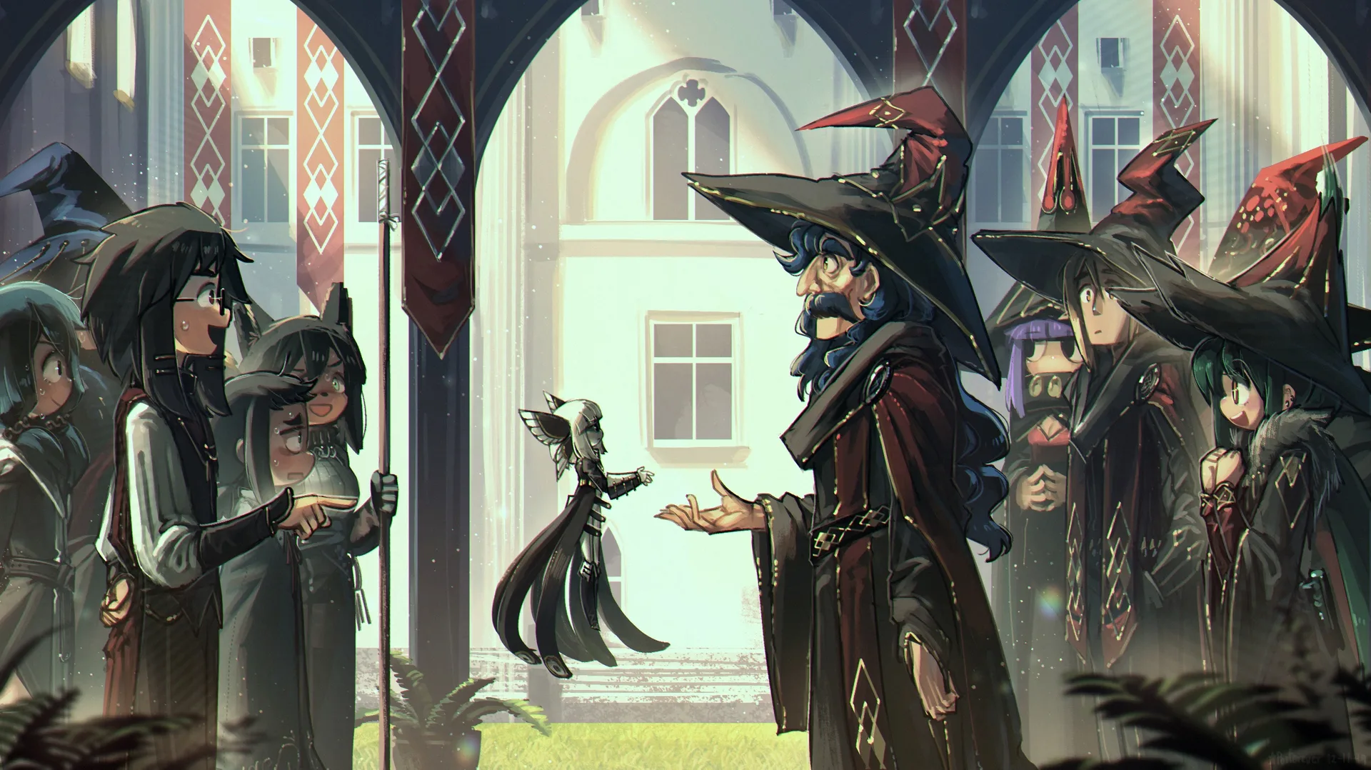 Porforever · original characters · fantasy art · women