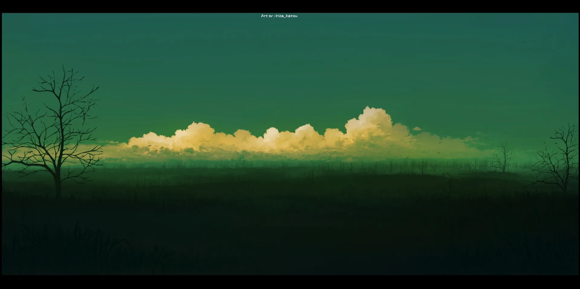 Iriza Katou · landscape · clouds · sky
