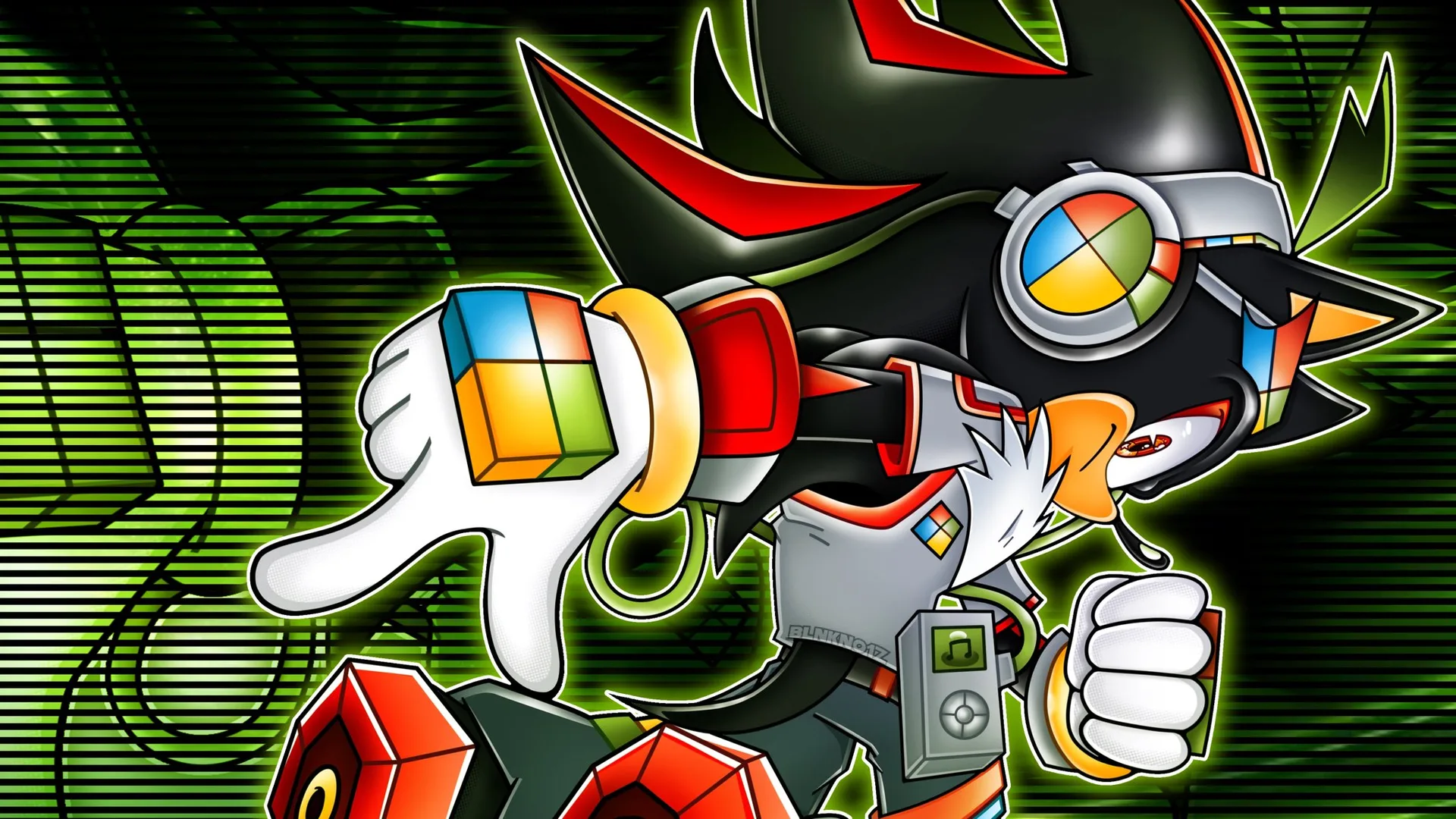 BLNKN01Z · Sonic (series) · SEGA · futurism
