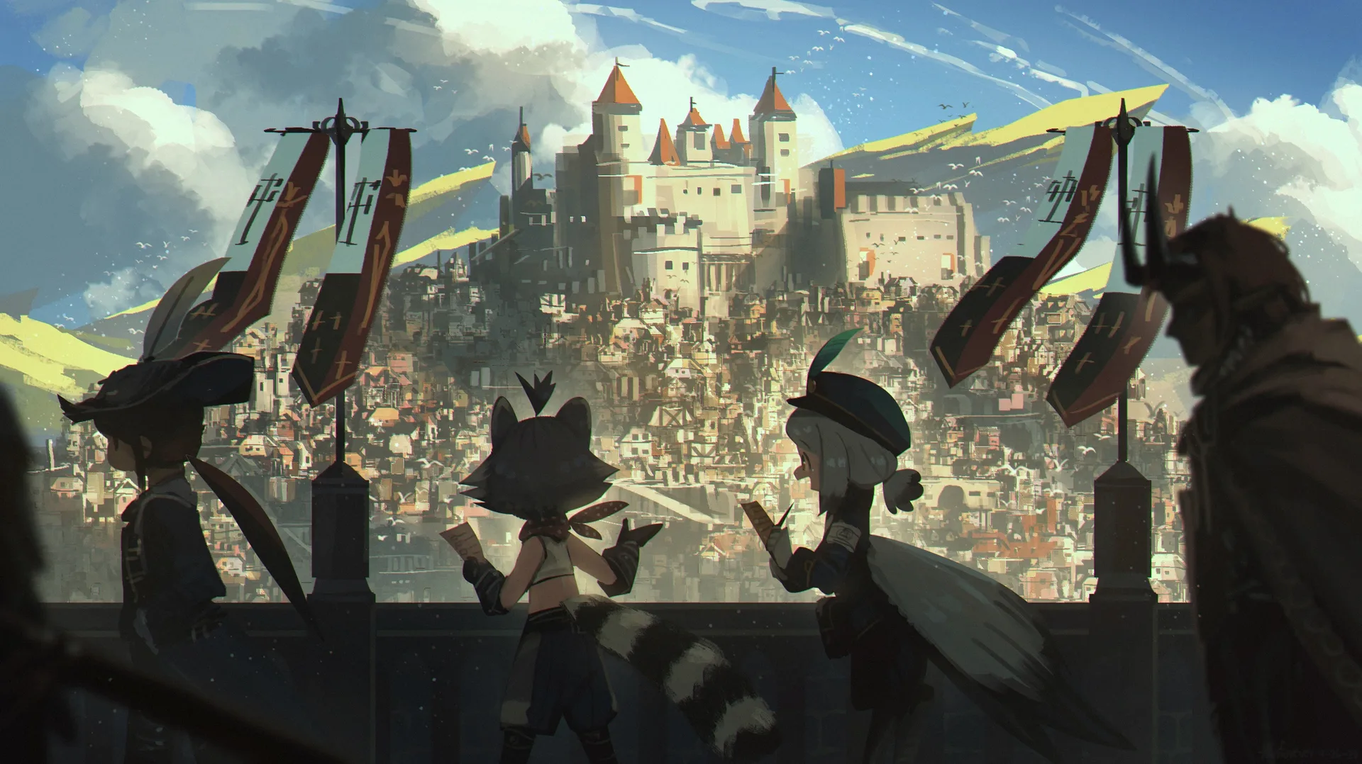 Porforever · original characters · fantasy art · women