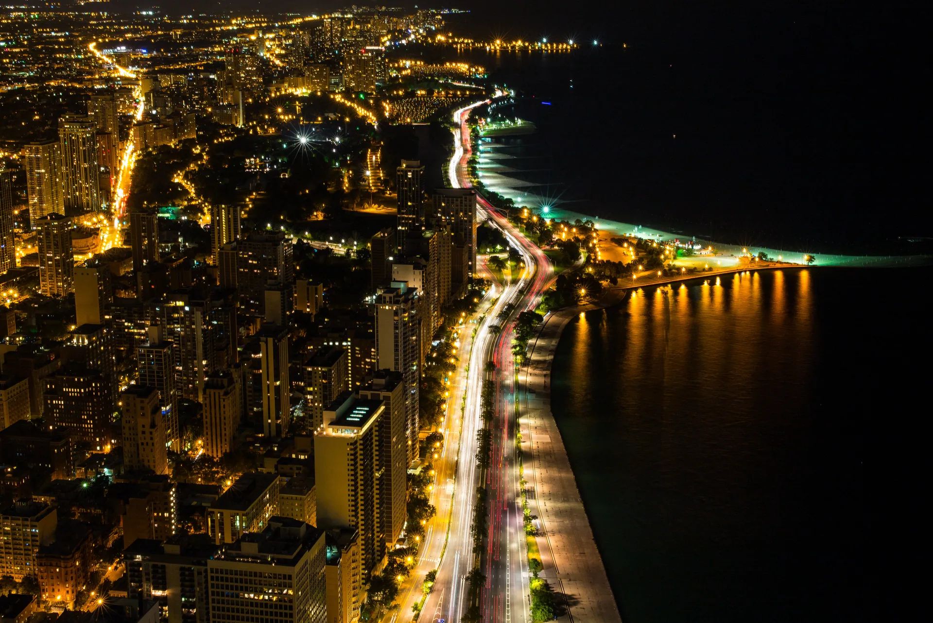 Summer Night in Chicago