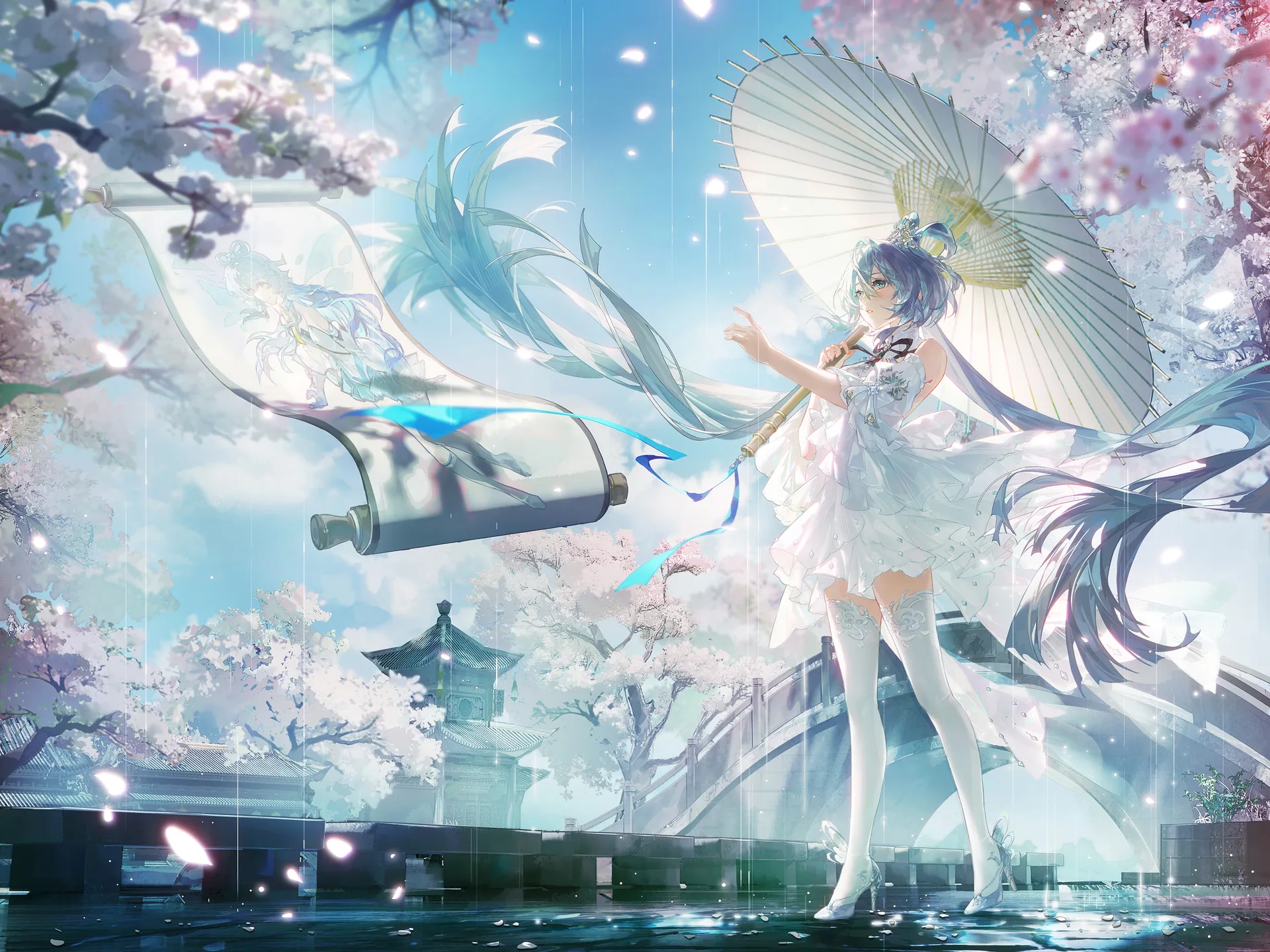 Tuzhate · Vocaloid · Luo Tianyi (Vocaloid) · plants