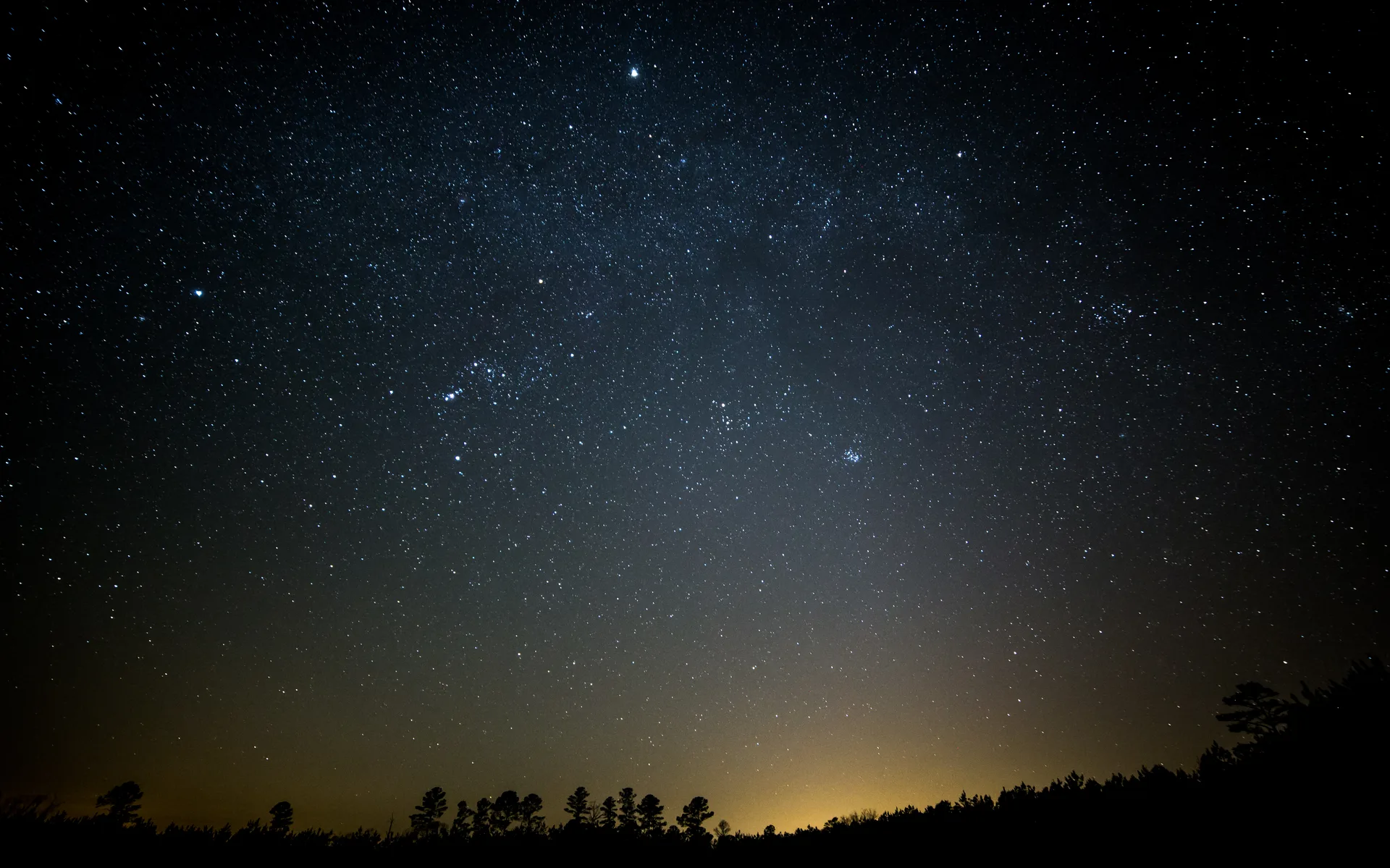 Milky Way over Georgia