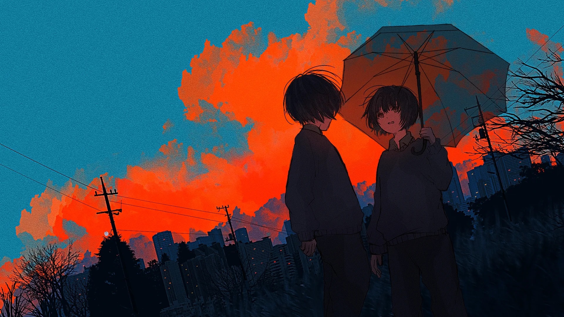 banakotakemaru · sunset · two men · men outdoors