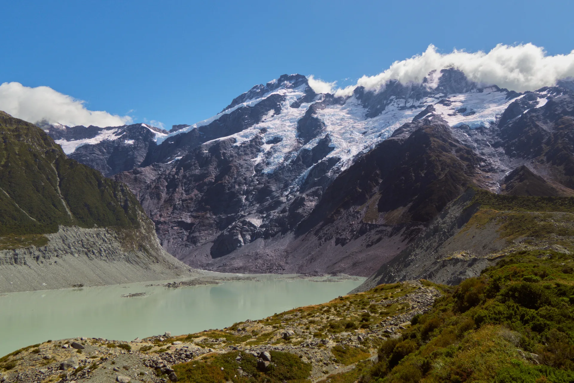 Mount Cook · New Zealand · mountain chain