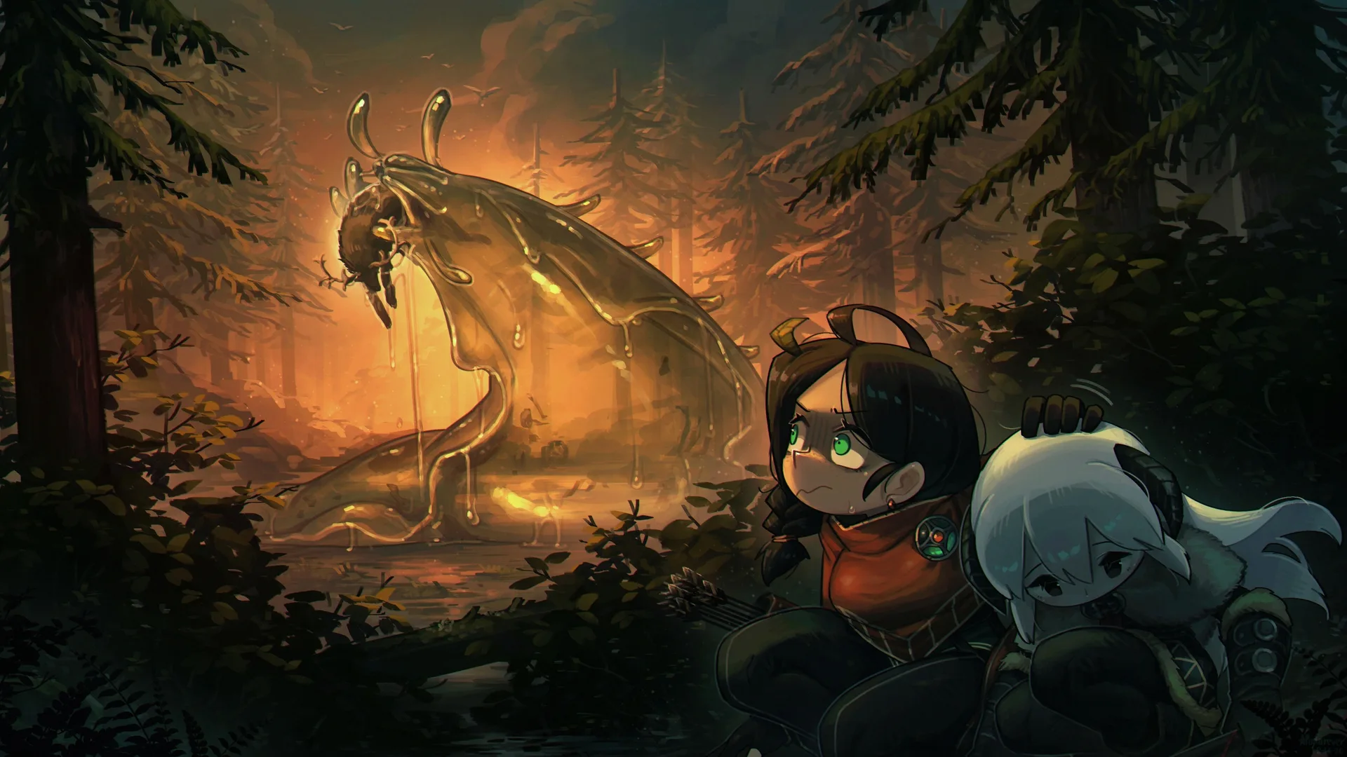 Porforever · original characters · fantasy art · women