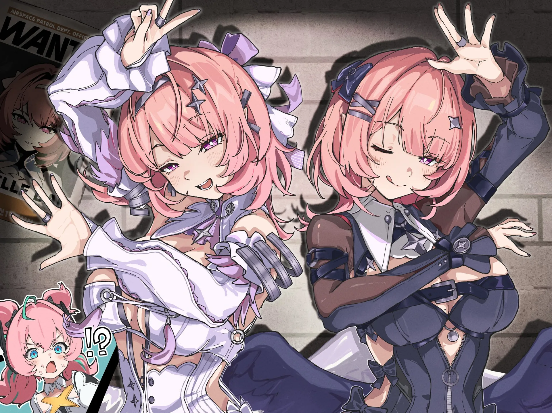 Remielle Dan (Zenless Zone Zero) · Aria (Zenless Zone Zero) · Yu_C_Blossom · long hair