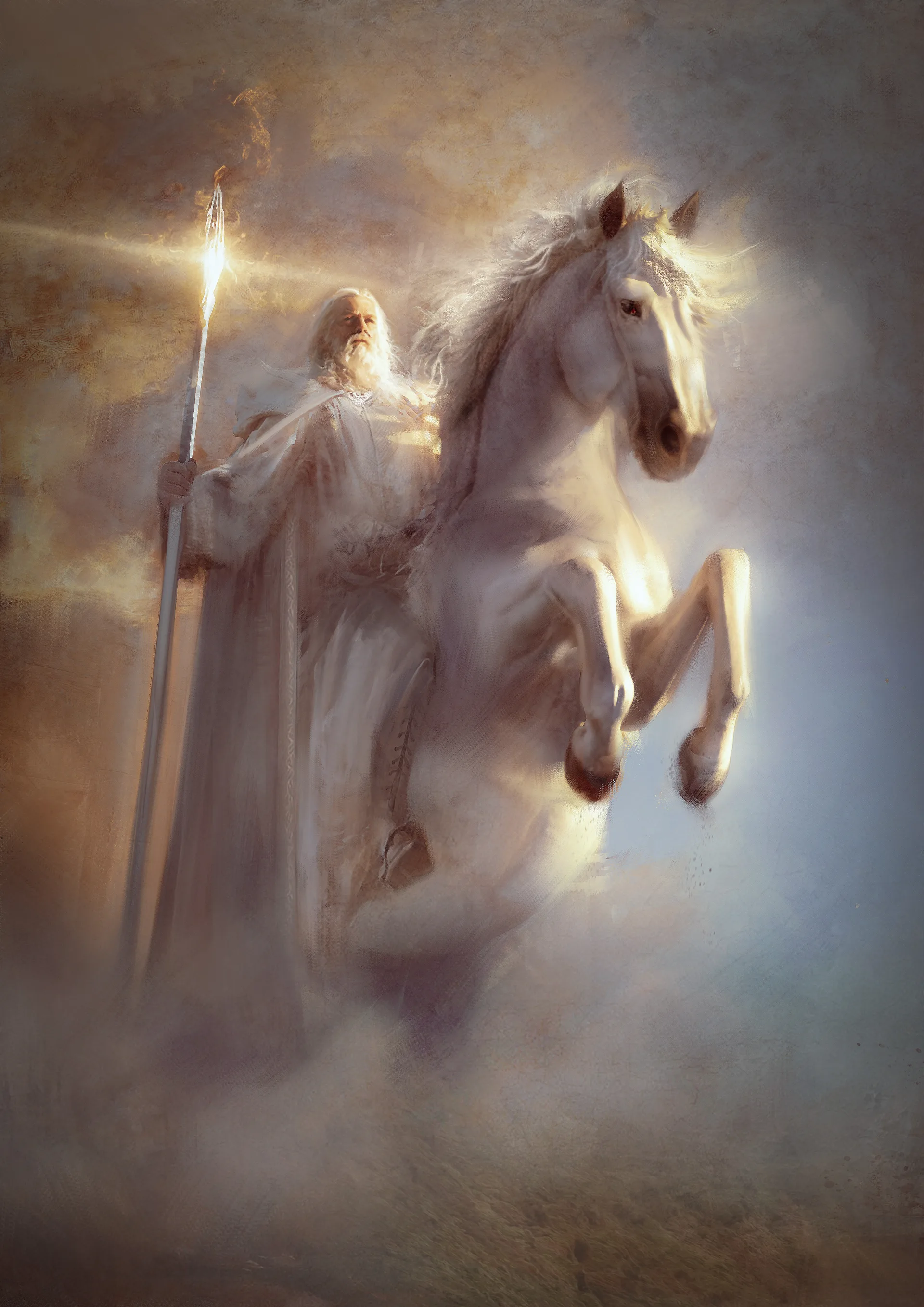 Julian Calle · ArtStation · The Lord of the Rings · Gandalf