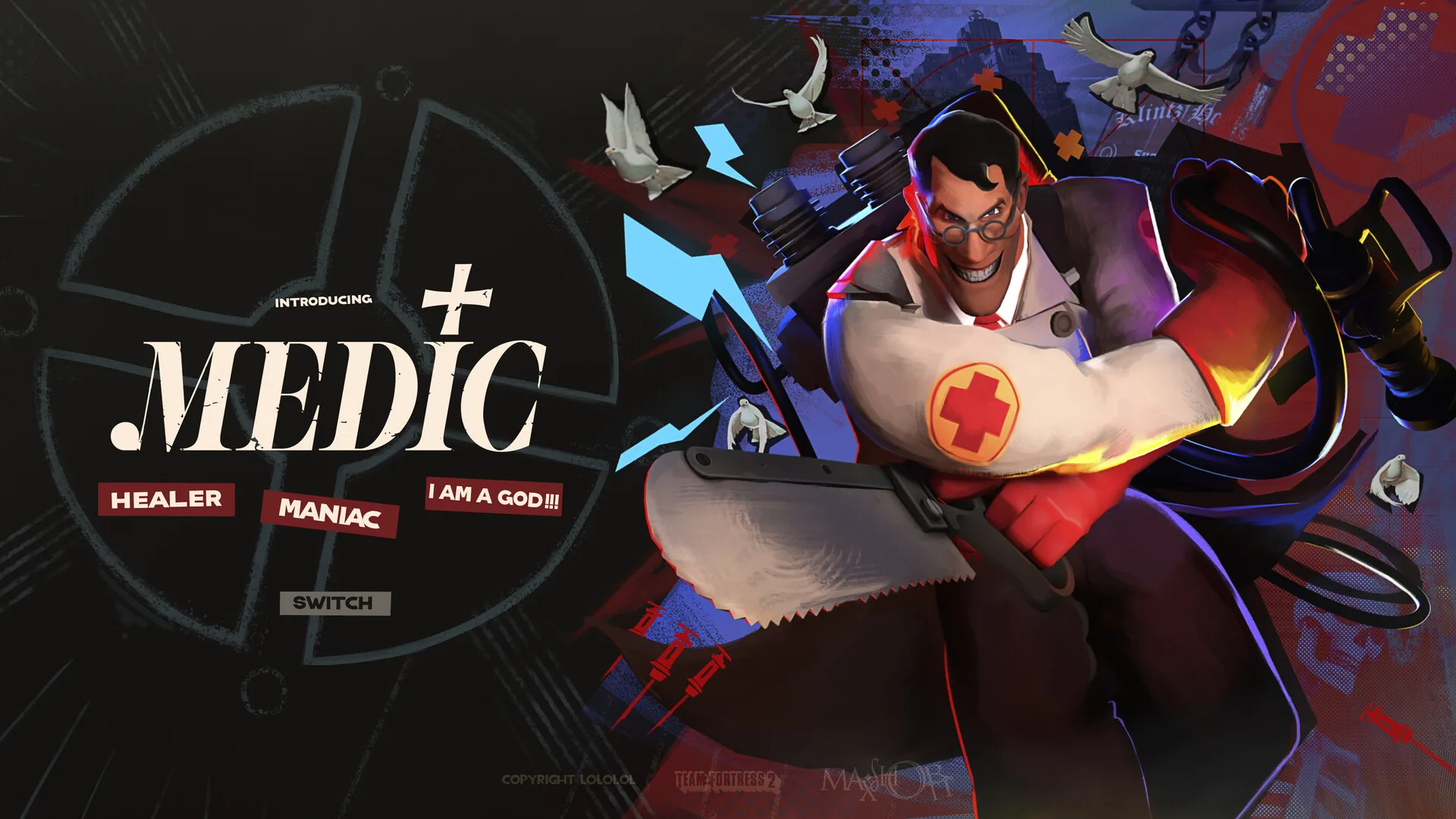 Max Shortt · Team Fortress 2 · Deadlock · video game art