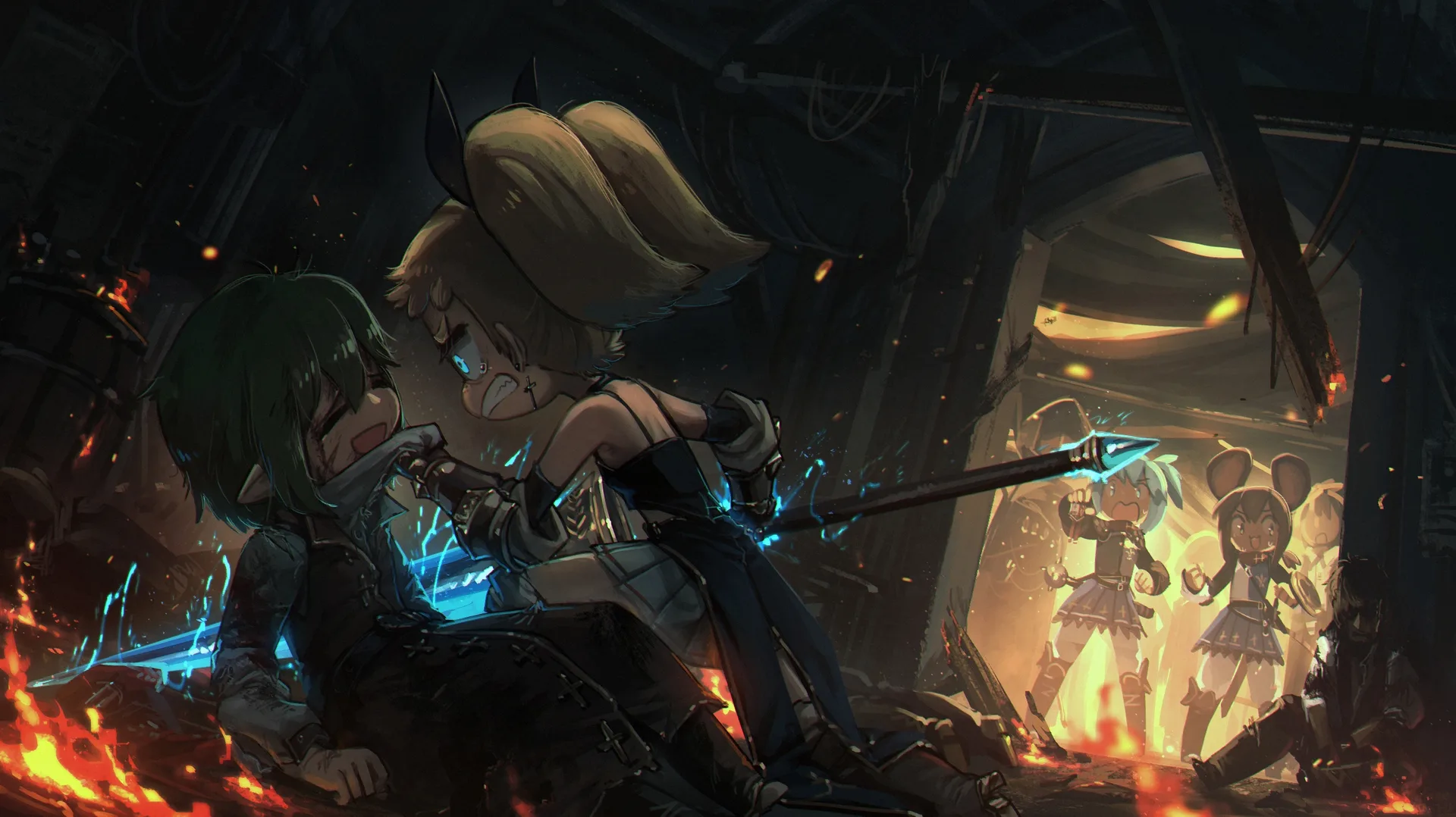 Porforever · original characters · fantasy art · women