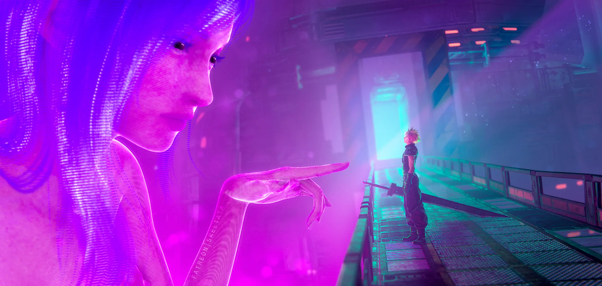 Final Fantasy (series) · Tifa Lockhart · Cloud Strife · Blade Runner 2049