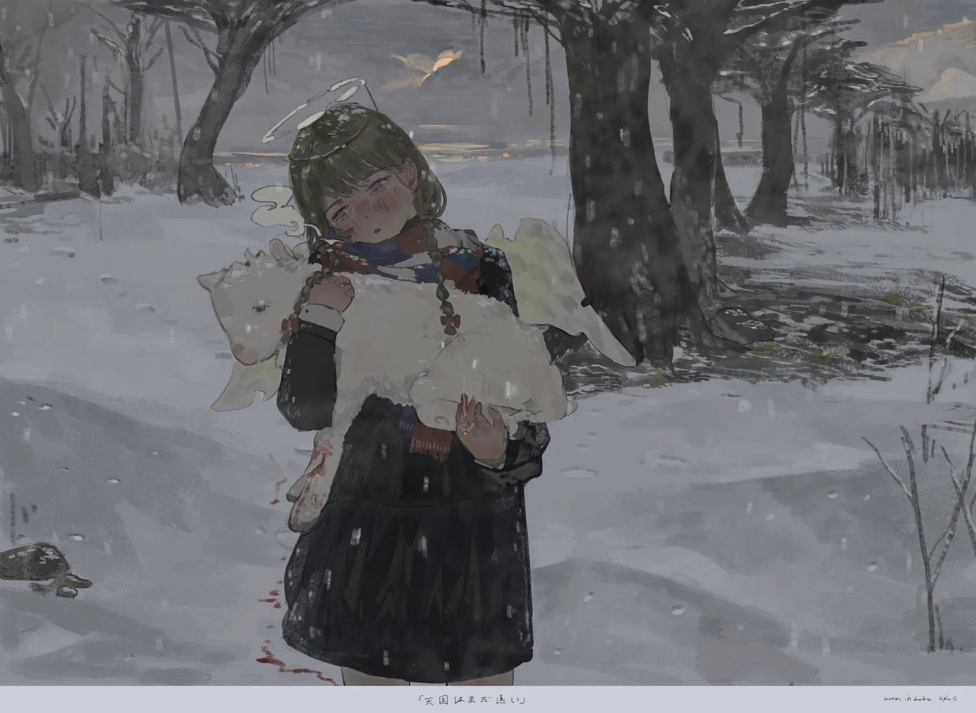 Kommi Ene · artwork · illustration · winter