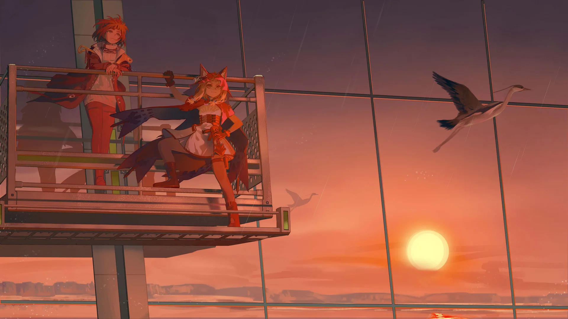 Pixiv · Arknights: Endfield · anime girls · Sun