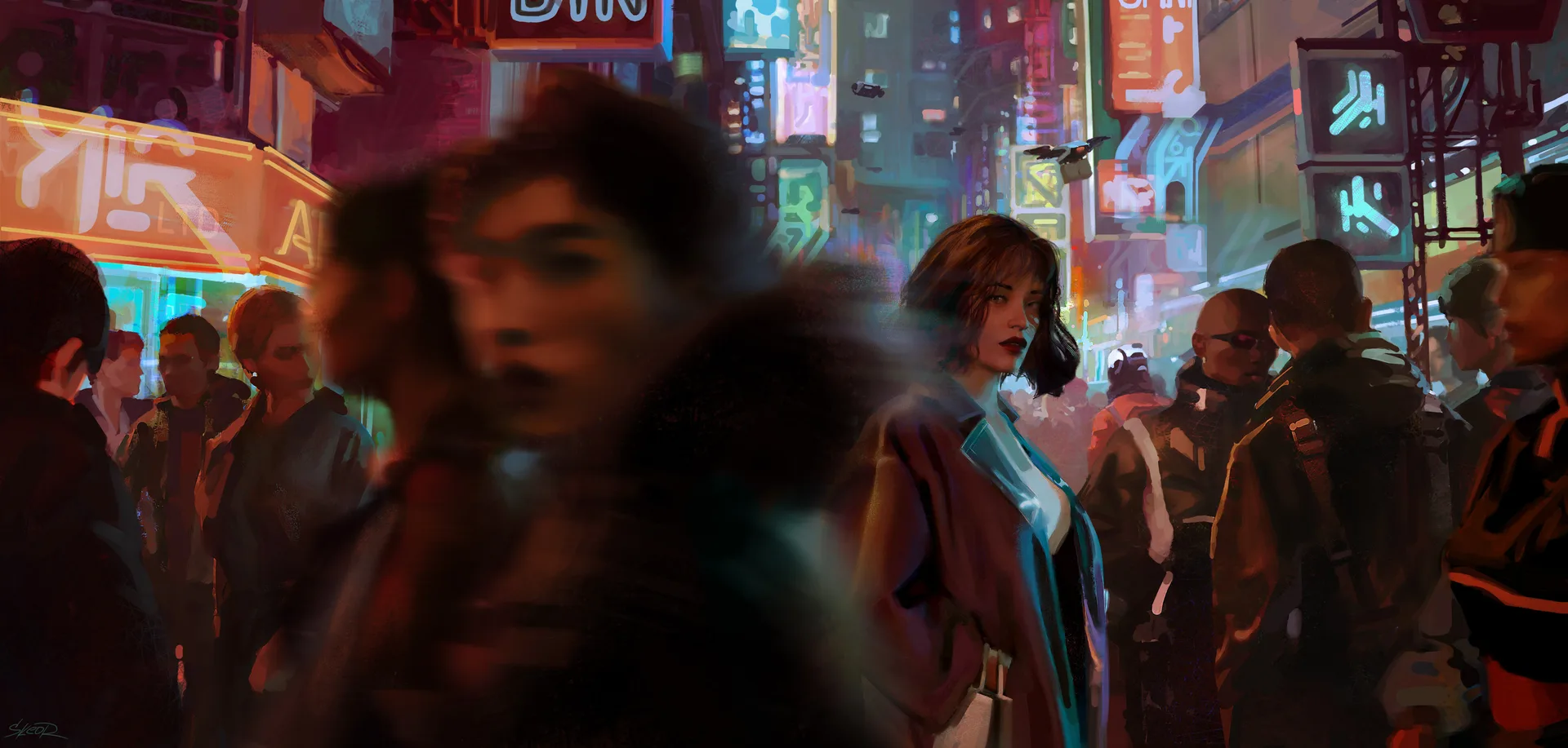 Tony Skeor · digital art · artwork · illustration