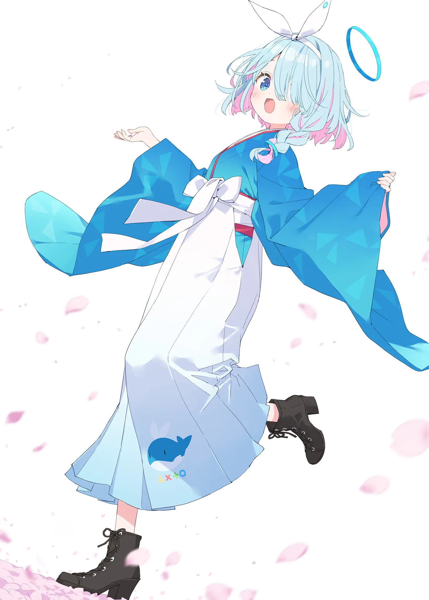kani_biimu · Blue Archive · Arona (Blue Archive) · kimono