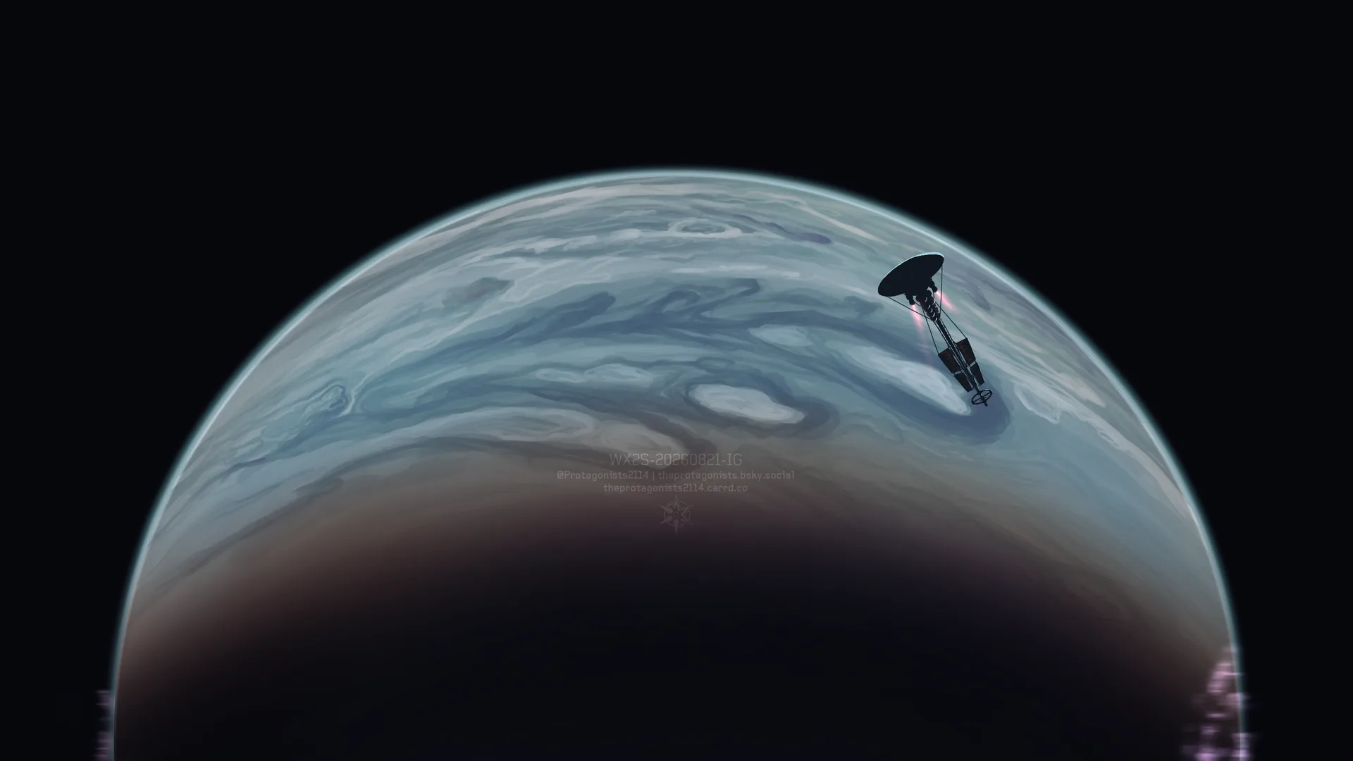 TheProtagonists · space · spaceship · planet
