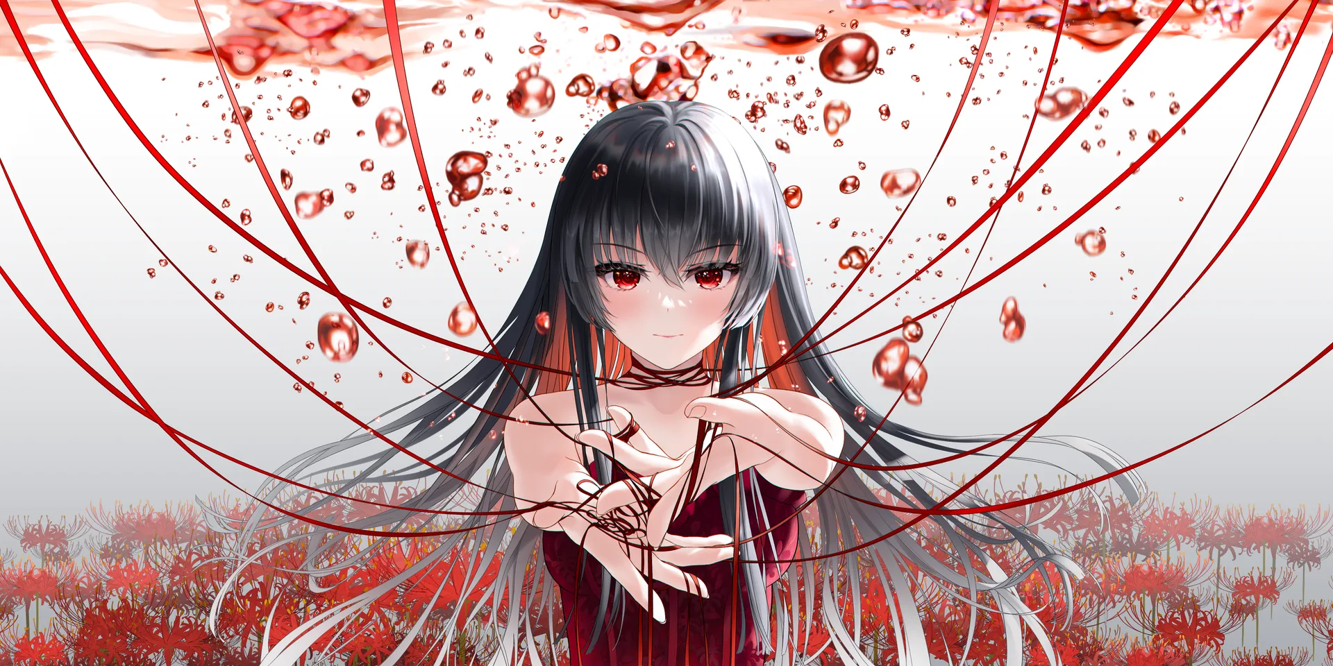 Liht · original characters · anime girls · standing
