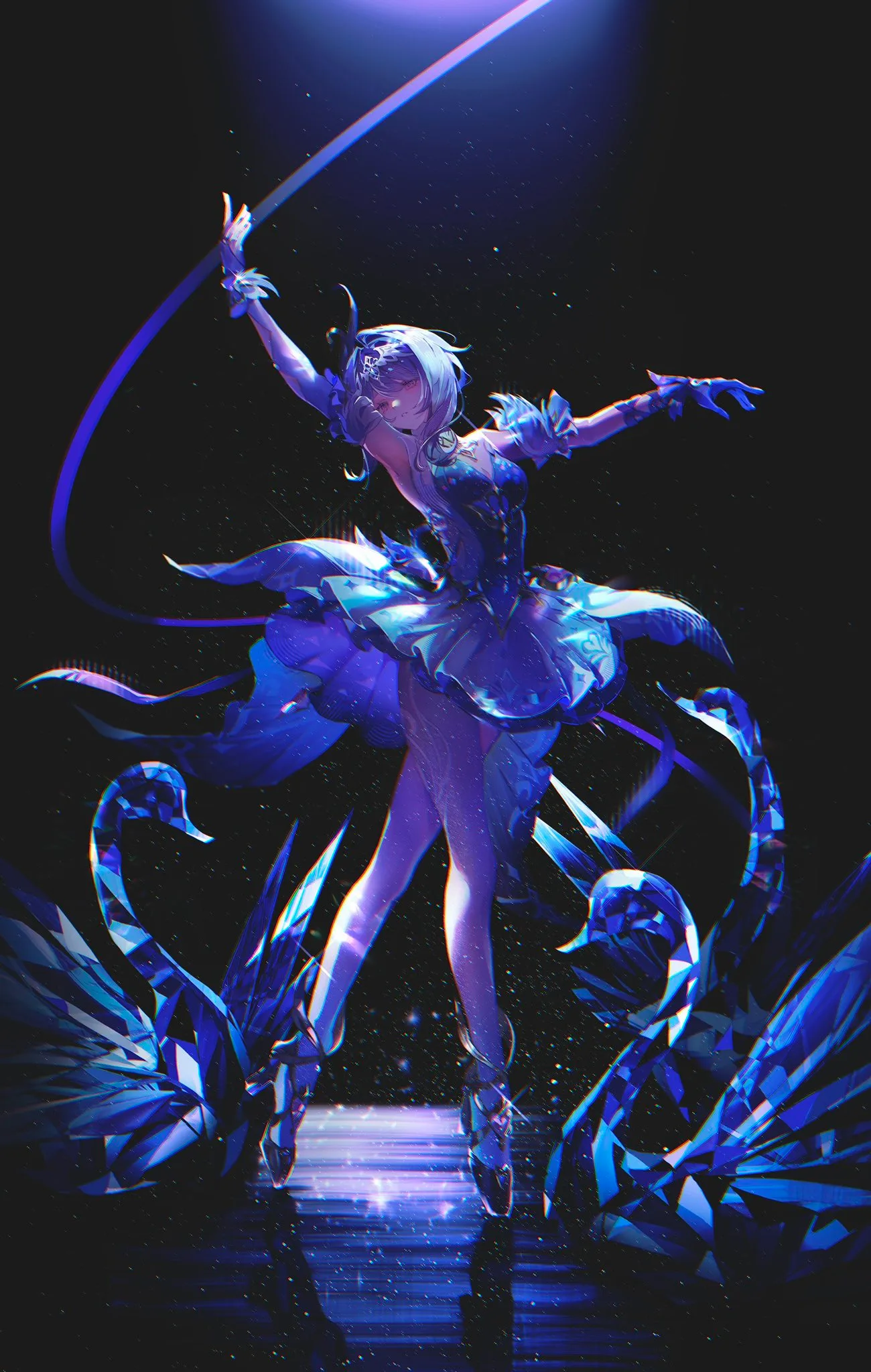 Genshin Impact · Odette (Genshin Impact) · Omces96 · portrait display