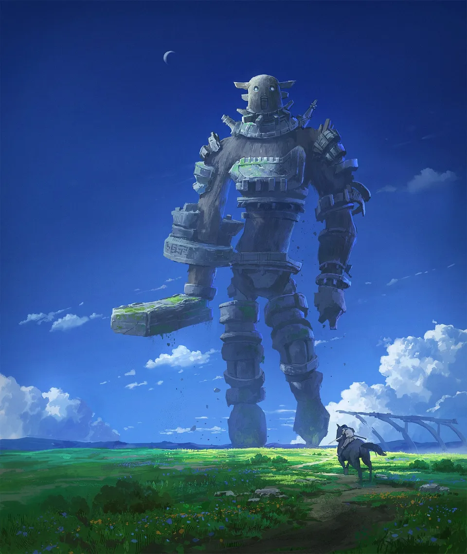 Cycle Circle · Shadow of the Colossus · sky · clouds