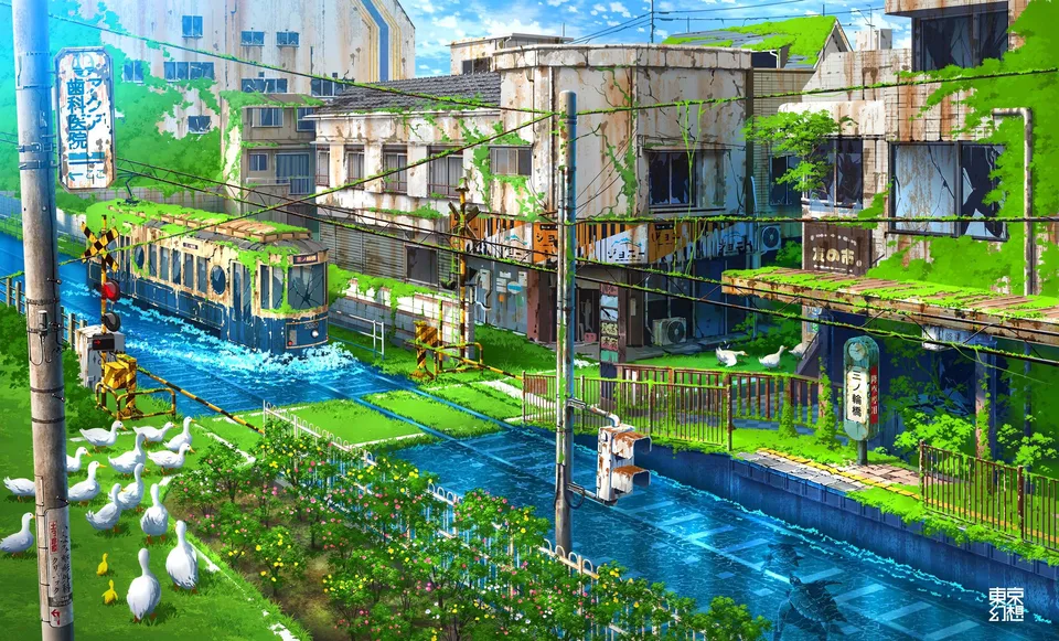 TokyoGenso · digital art · artwork · illustration