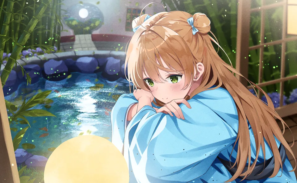Girls Frontline · hair bows · RFB (Girls Frontline) · orb