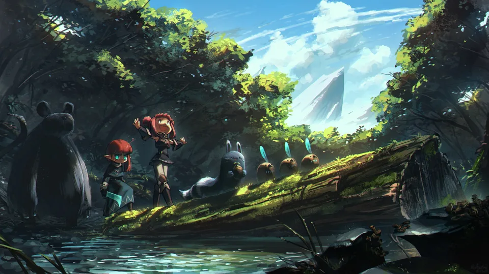 Porforever · original characters · fantasy art · women
