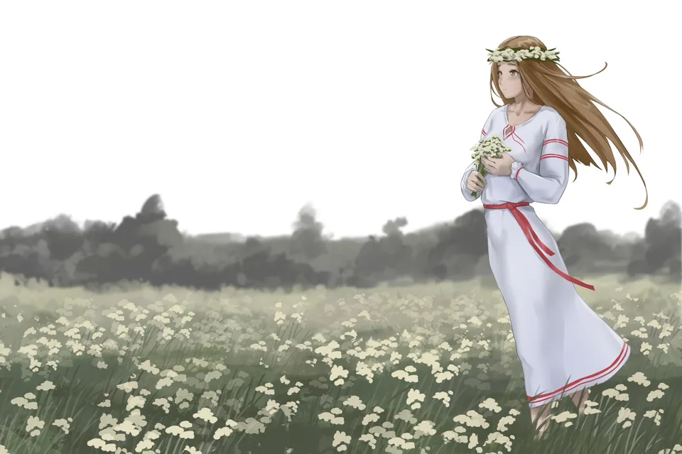 IskanderednaksI · women · plants · trees