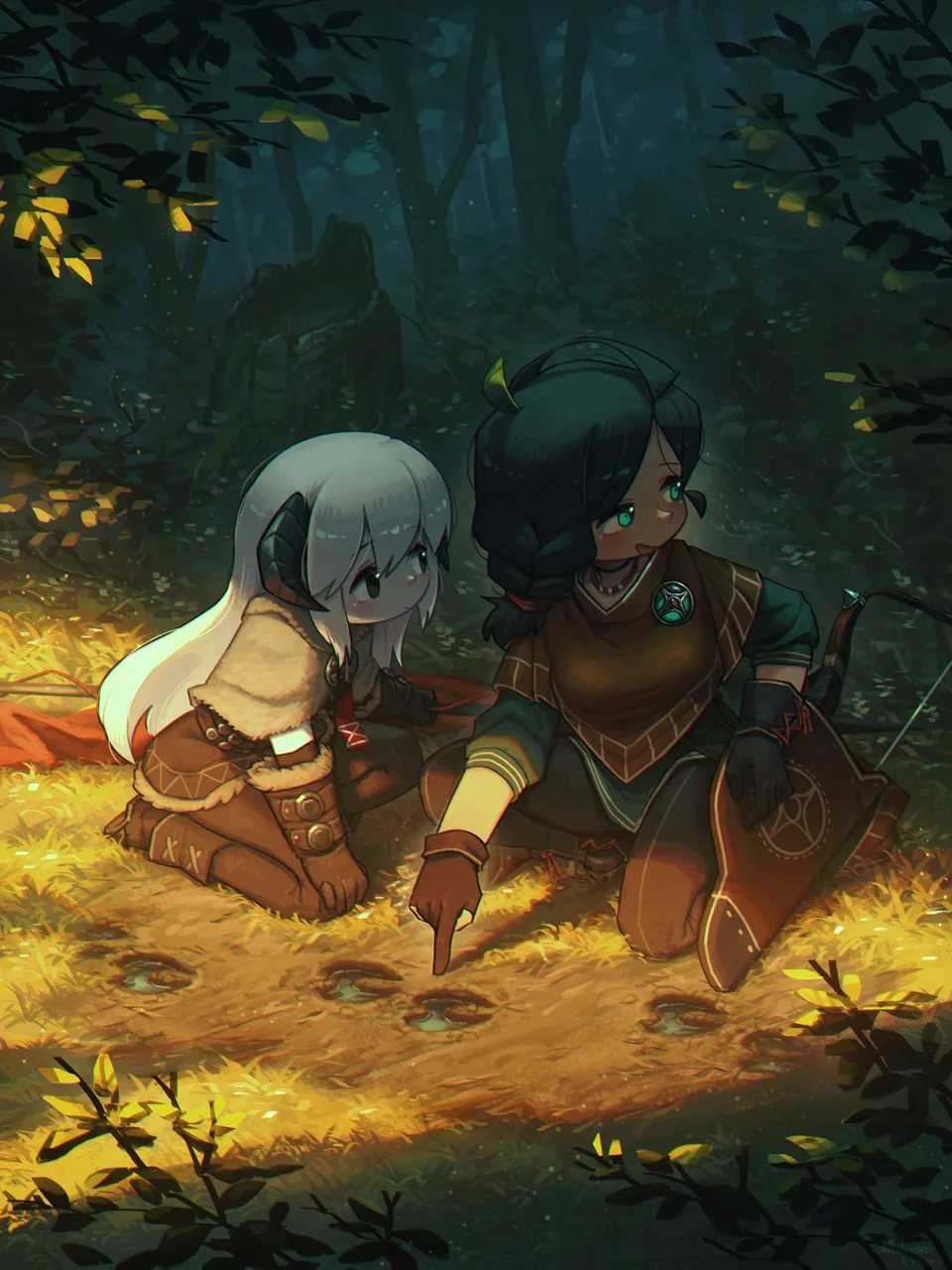 Porforever · original characters · fantasy art · women