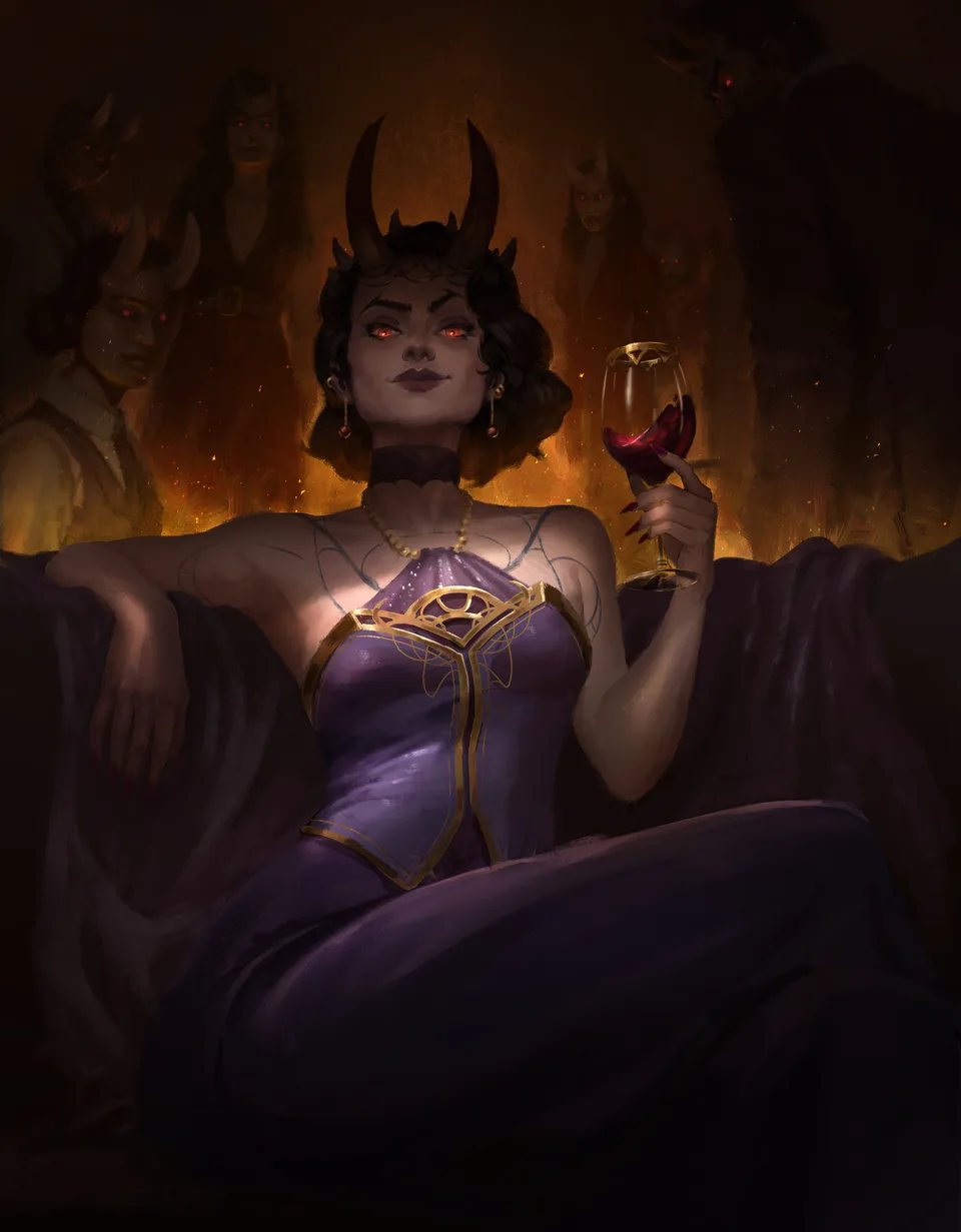 Bastien Chapitaux · horns · wine · glass