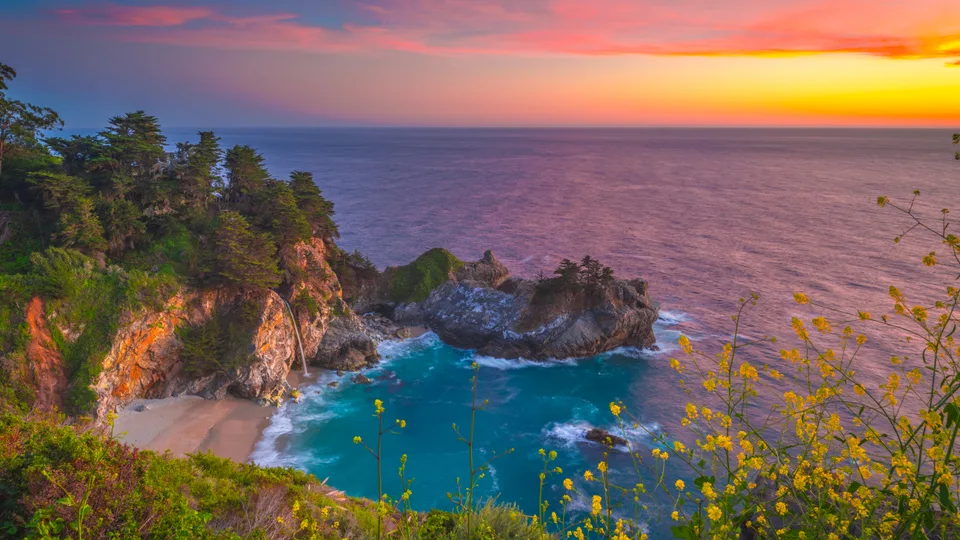 Dr. Elliot McGucken · Big Sur · McWay Falls · California