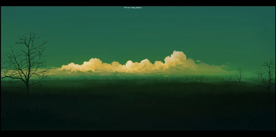 Iriza Katou · landscape · clouds · sky