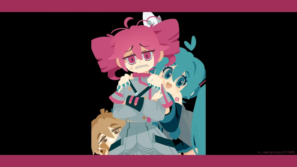 projectTiGER · Vocaloid · Hatsune Miku · Kasane Teto