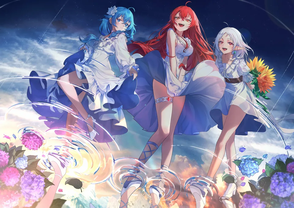 Sylphiette (Mushoku Tensei) · Roxy Migurdia (Mushoku Tensei) · Eris Boreas Greyrat (Mushoku Tensei) · Mushoku Tensei