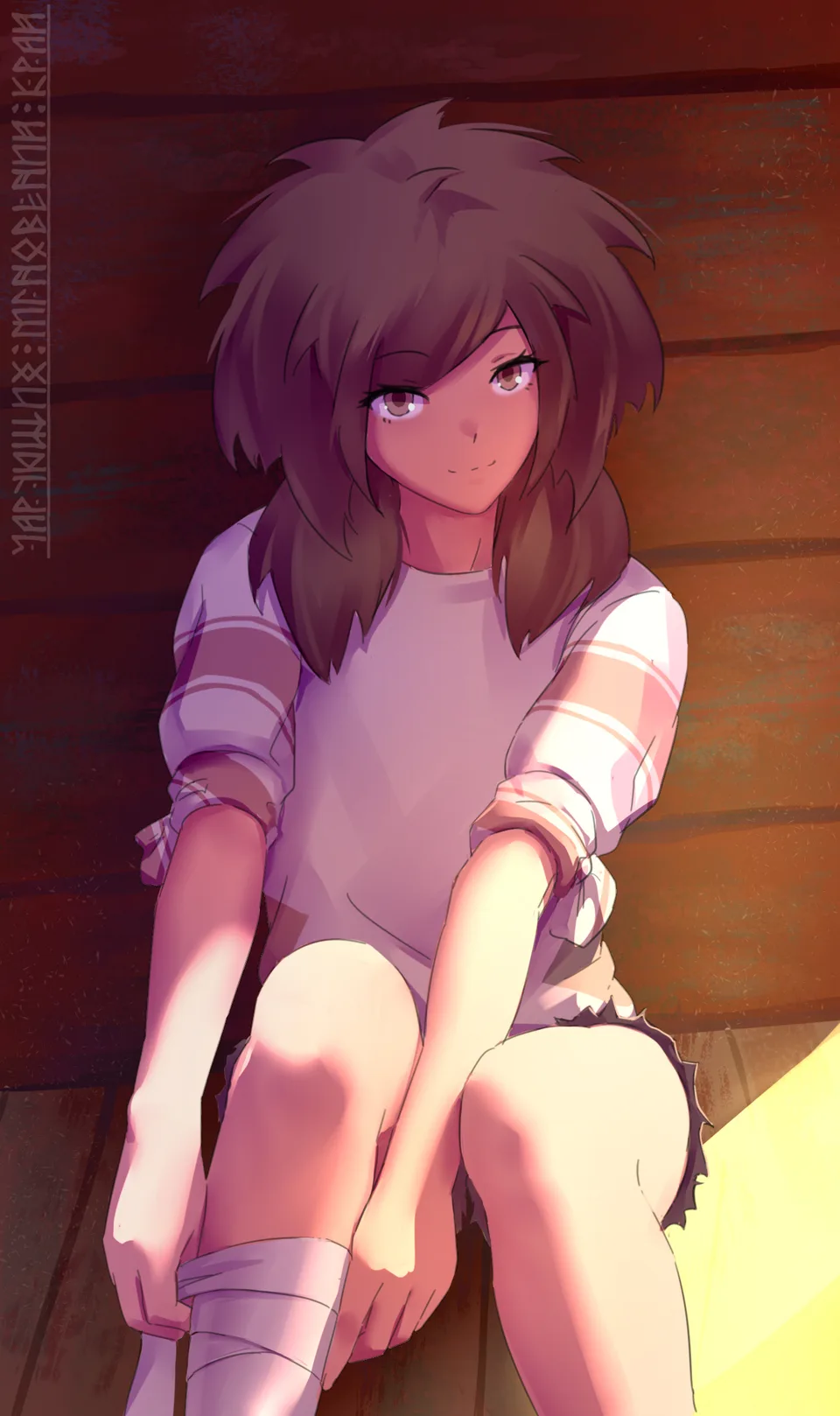 IskanderednaksI · original characters · women · sitting