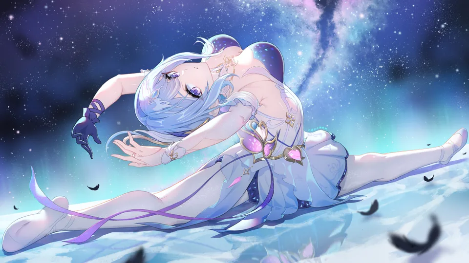 Odette (Genshin Impact) · Genshin Impact · armpits · ermu_enmmm