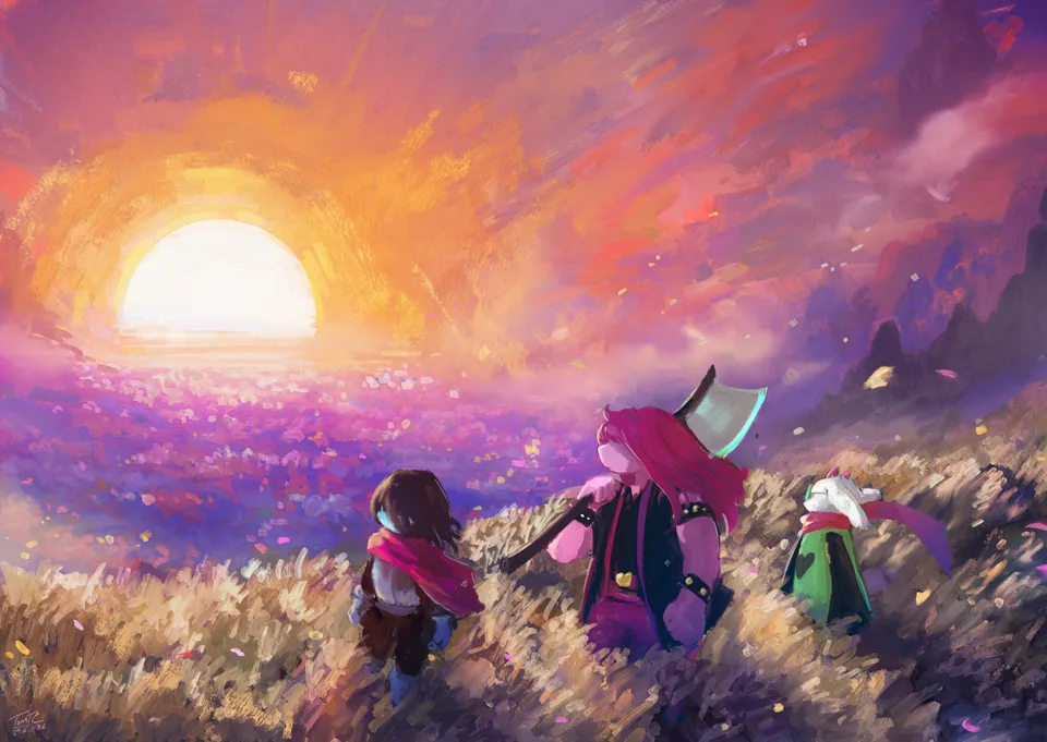 Deltarune · Kris (Deltarune) · Susie (Deltarune) · Ralsei (Deltarune)