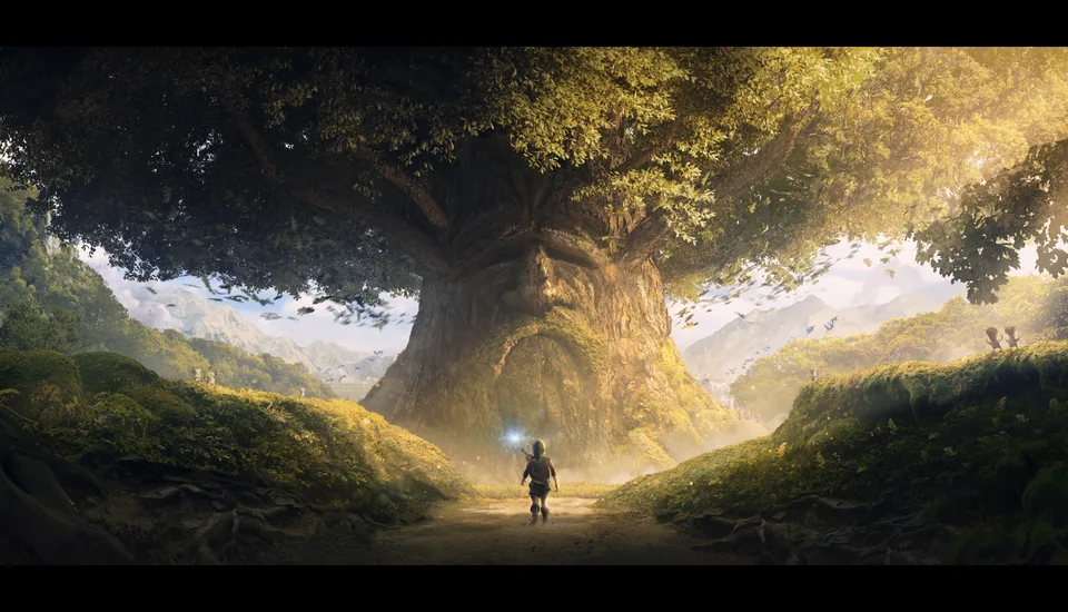 Oliver Guiney · ArtStation · Link · plants