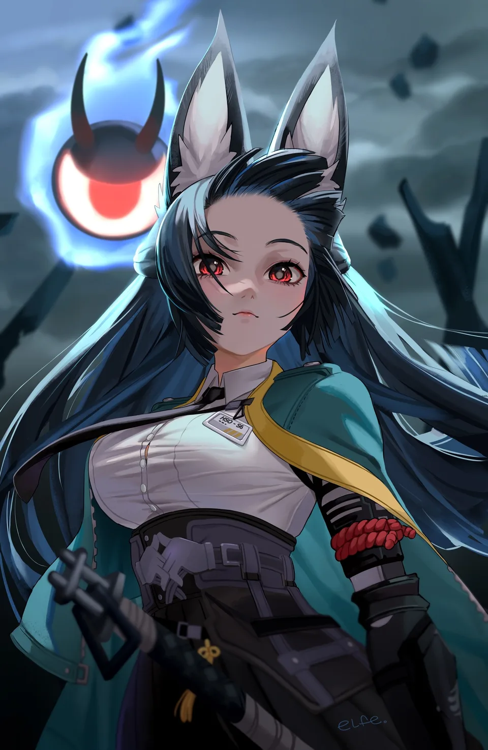 elfe art · Zenless Zone Zero · Miyabi (Zenless Zone Zero) · anime girls