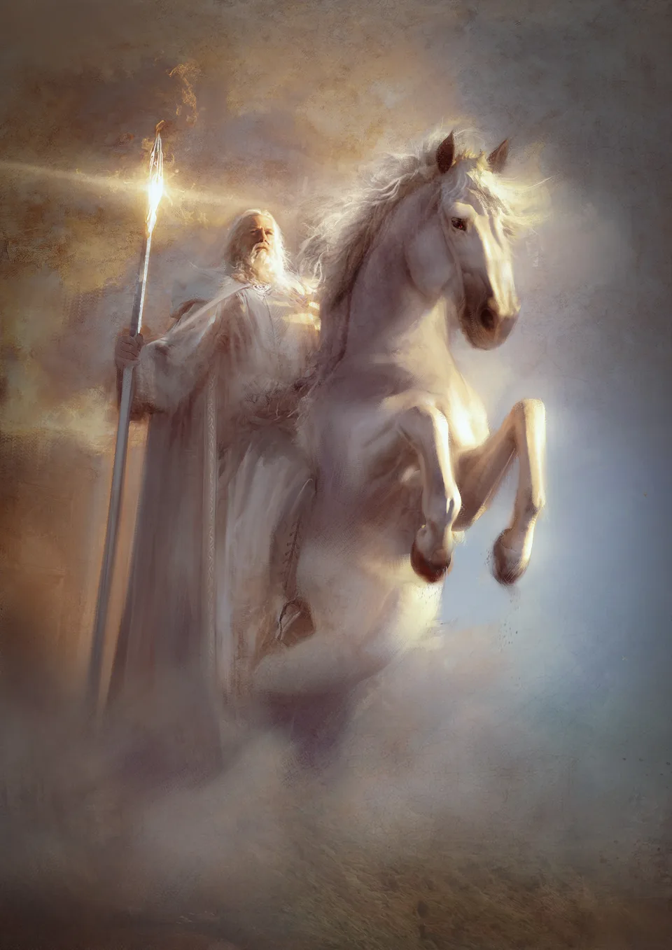 Julian Calle · ArtStation · The Lord of the Rings · Gandalf