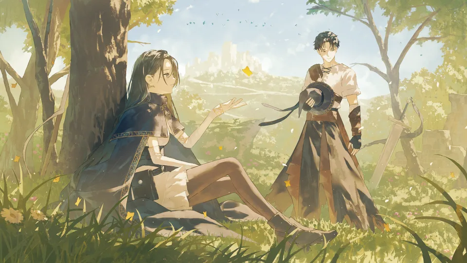 fagikakikaki · anime girls · original characters · plants