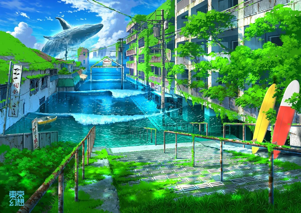 TokyoGenso · digital art · artwork · illustration