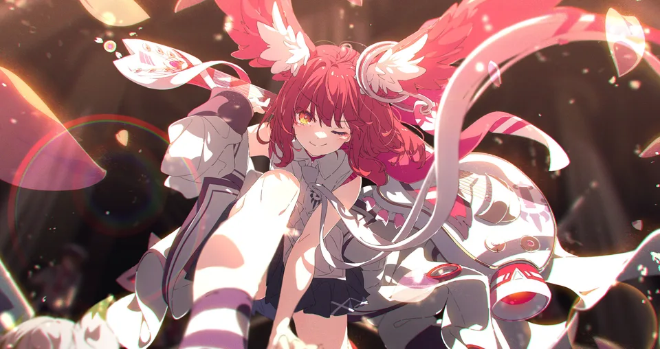 Ogipote · anime · anime girls · closed mouth