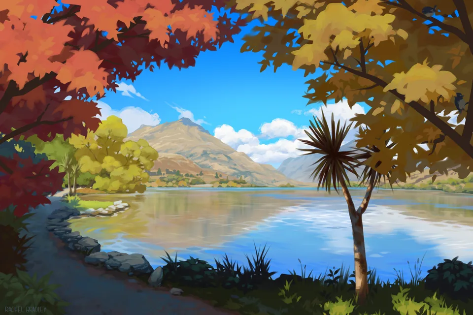 ArtStation · artwork · landscape · clear sky