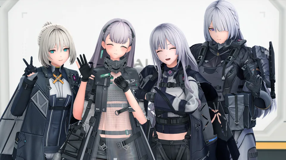 AN-94 (Girls' Frontline) · AK-12 (Girls Frontline) · AK-15 (Girls Frontline) · knife