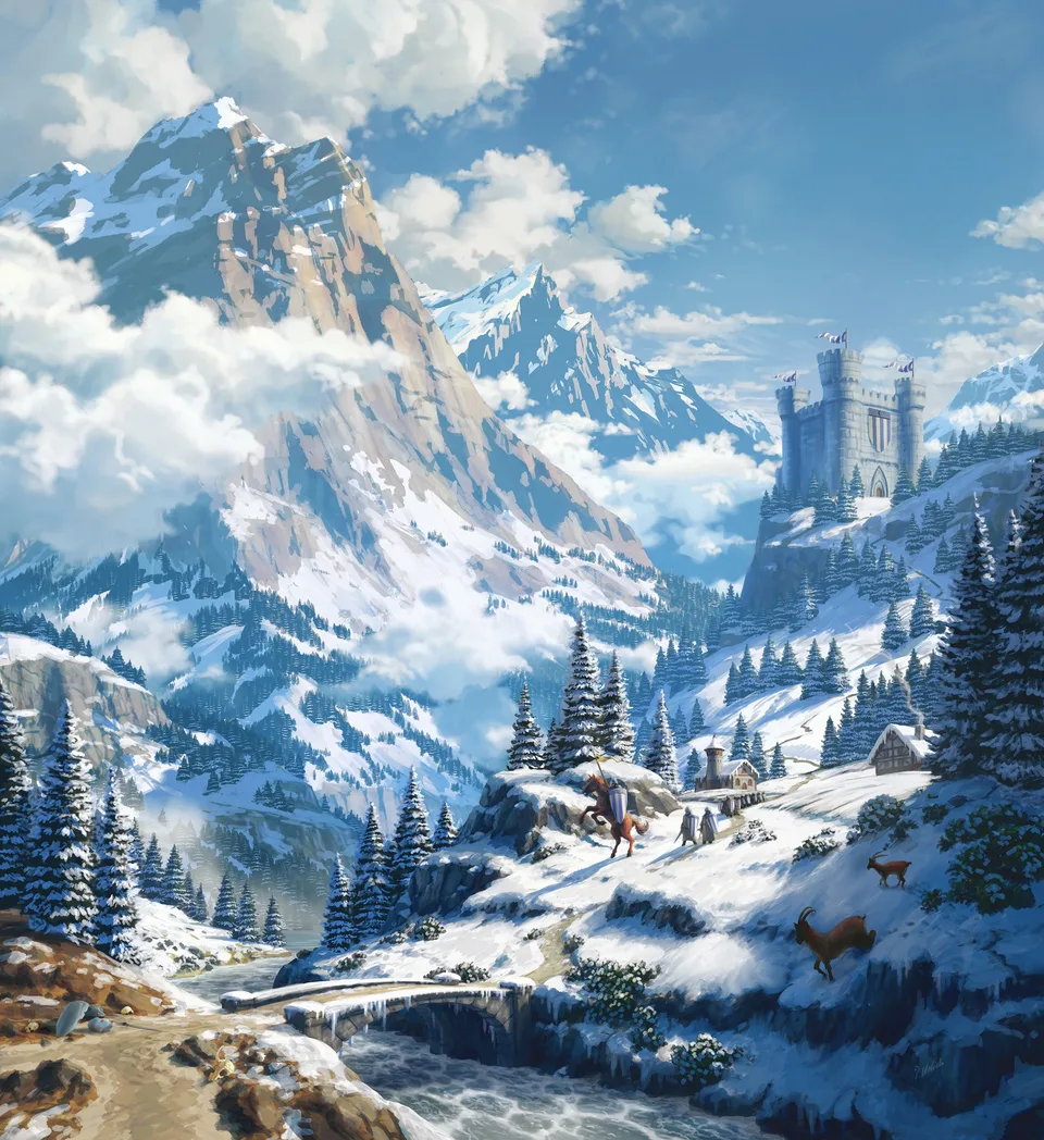 Philipp A Urlich · ArtStation · sky · clouds